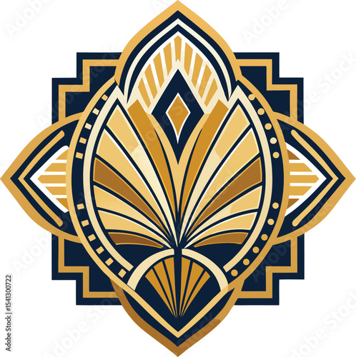 Art deco pattern