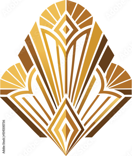 Art deco pattern