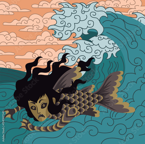 ningyo strange japanese folklore sea creature