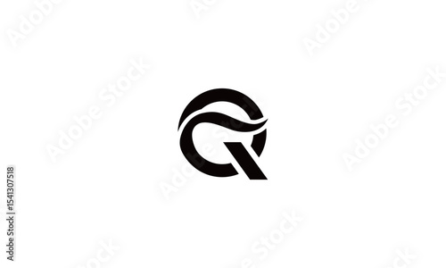 Creative Circular Q Logo - Modern Tech Identity Design