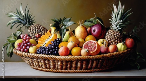 Fruit Basket Still Life