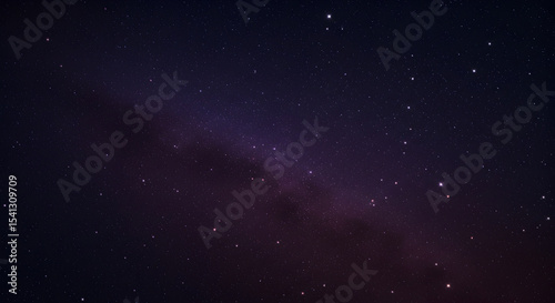 A Stunning Night Sky with Numerous Stars and Milky Way Display