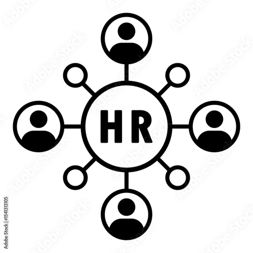 HR Team concept Icon 