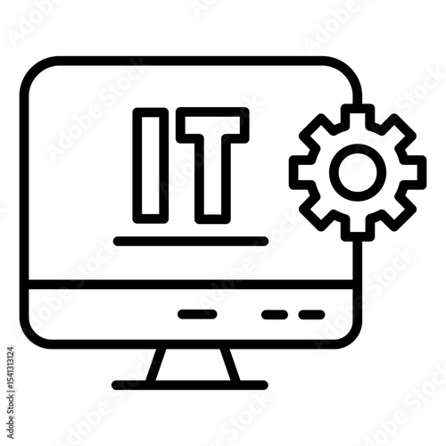 vector computer icon