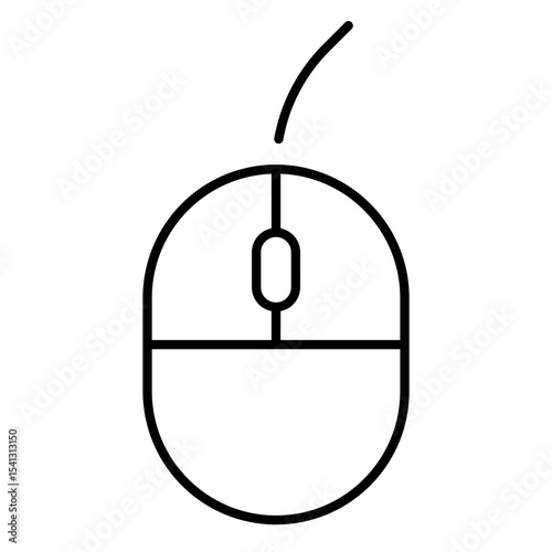 computer mouse vector illustration