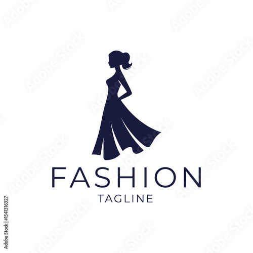 Elegant Fashion Boutique Logo Template