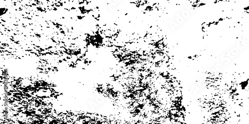 Grunge vintage white and black vector wall distressed dirty noise rust cracked pain background. messy dusty chalk splat dirt rusty noise overlay concrete wall texture background.	