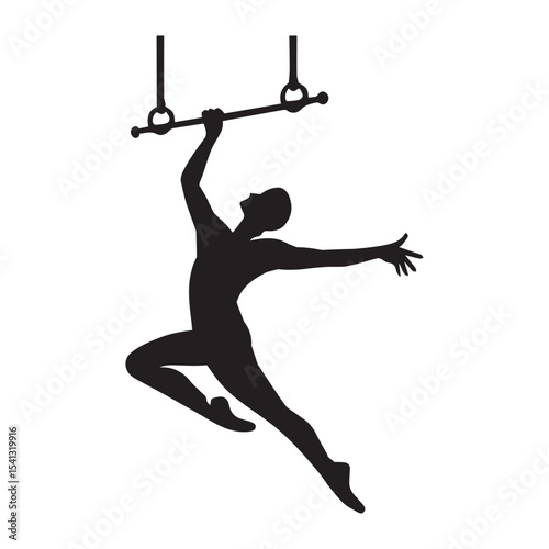 Circus Man Illustration Design for Print Projects

