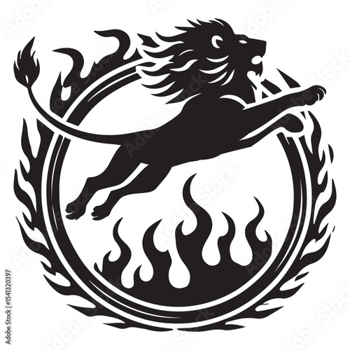 Adorable Animal Silhouettes for Circus Designs

