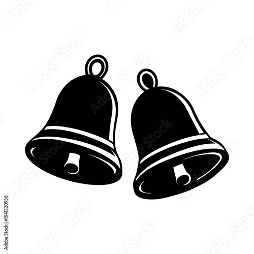 christmas bells vector
