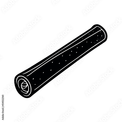 christmas cinnamon stick vector