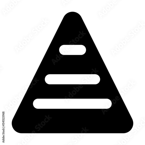 Clean and modern solid vector icon of a grades, representing business themes. Perfect for mobile apps, infographics, UI/UX designs. This scalable SVG is ideal for digital or print projects.