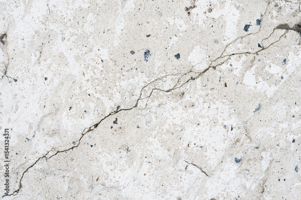 Obraz premium Grunge weathered shabby concrete surface wall with cracks PNG transparent background macro