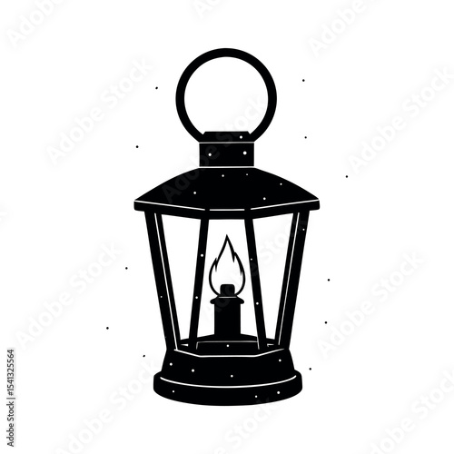 christmas lantern graphic