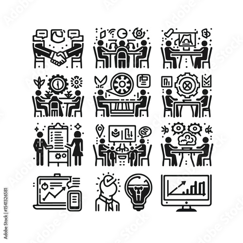 Lineal Fill Healthcare & Medical Icons Pack – Vector Illustration

