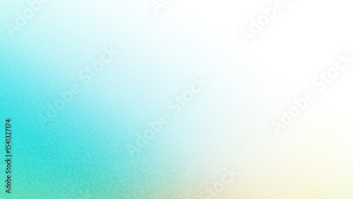 Abstract gradient background with teal, yellow, and white hues.