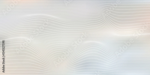 Premium background design with white line pattern (texture) in luxury pastel colour. Abstract horizontal vector template for business banner, formal backdrop,