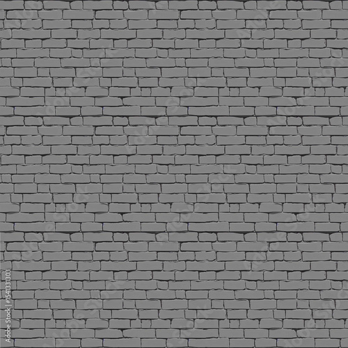 Brick pattern gray for texture materials