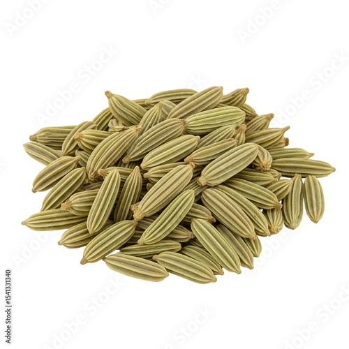 Fennel Seeds (Biji Adas) – Herbal PNG Transparent