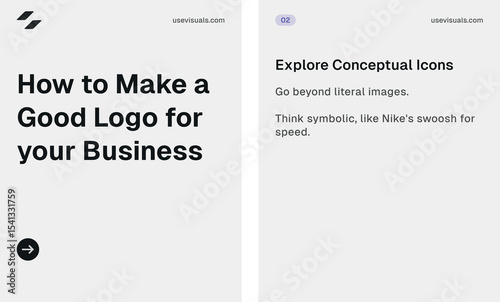 Business Social Media Post Template – Minimalist Corporate Design for Marketing and IT Branding