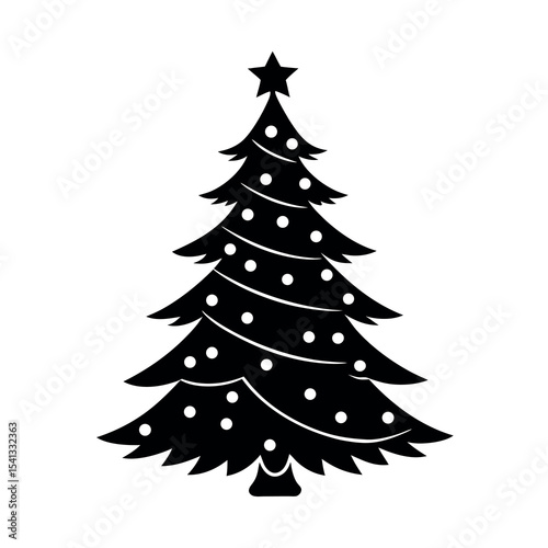 christmas tree festive art
