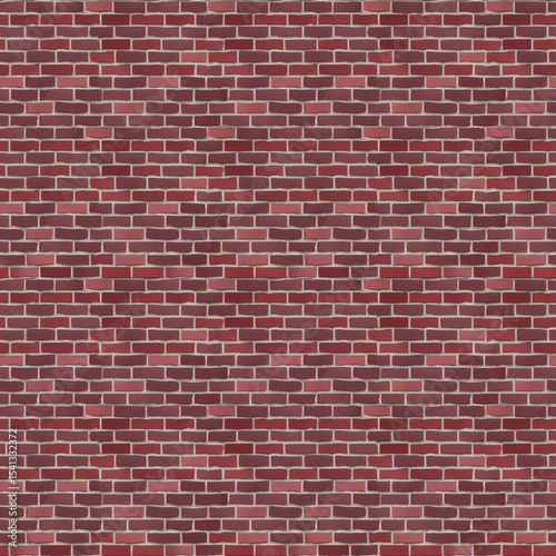 Brick pattern red for texture materials