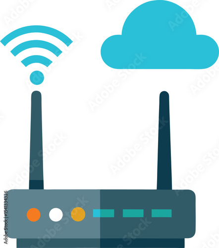 wireless network concept