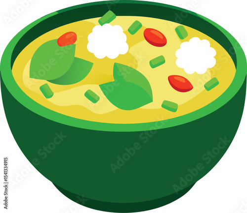 illustration of a bowl of salad
