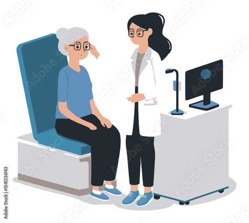 Doctor and Patient Interaction in a Medical Examination Room Setting