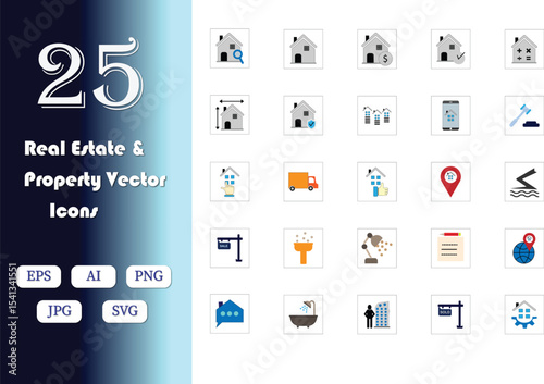 Real Estate Property Icons