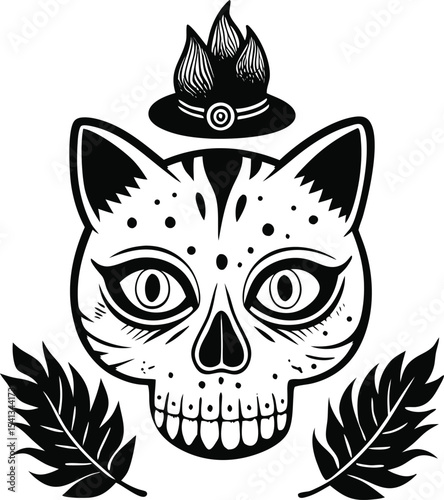 Black and White Occult Symbol and Design Collection