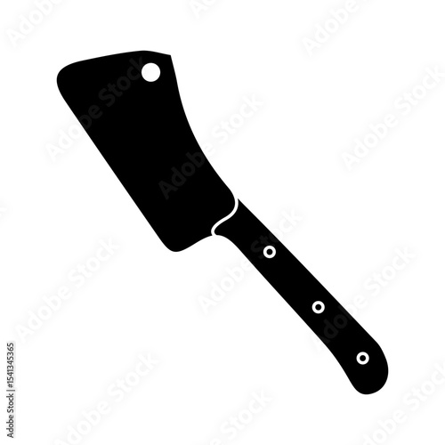 Kitchen knife icon vector. Cook knife illustration sign. Chef symbol. Cook logo.