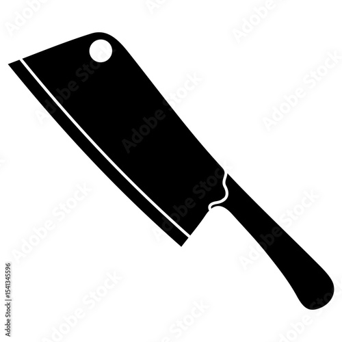Kitchen knife icon vector. Cook knife illustration sign. Chef symbol. Cook logo.