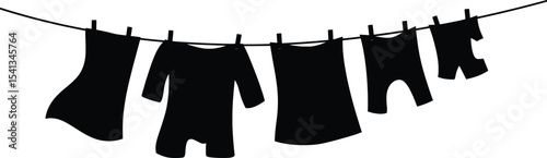 Refugee Support Initiative, Clothing, Community, Vector Illustration, Caring Environment, Perspective on Resilience