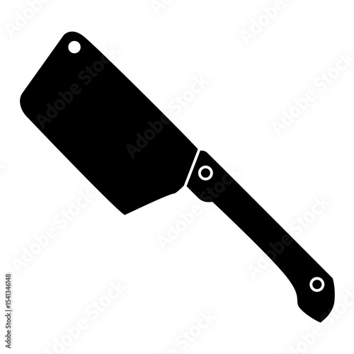 Kitchen knife icon vector. Cook knife illustration sign. Chef symbol. Cook logo.