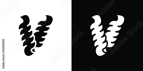 Pasta icon in flat black solid vector set
