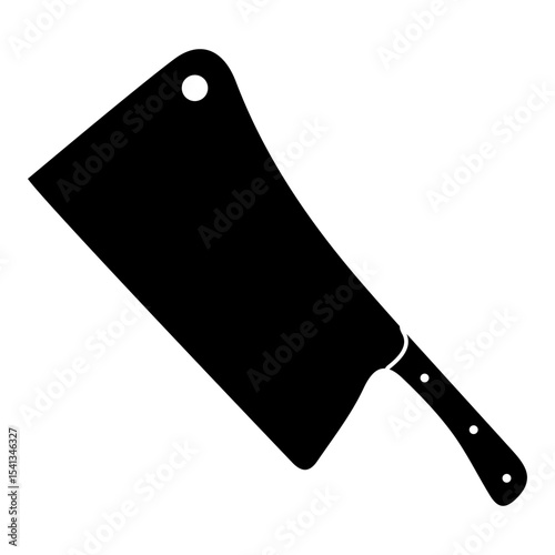 Kitchen knife icon vector. Cook knife illustration sign. Chef symbol. Cook logo.