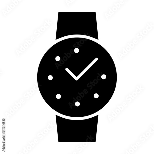 Wrist watch icon vector set. watch illustration sign collection. Clock symbol. Time web icons. timer logo.
