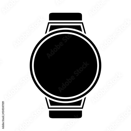 Wrist watch icon vector set. watch illustration sign collection. Clock symbol. Time web icons. timer logo.