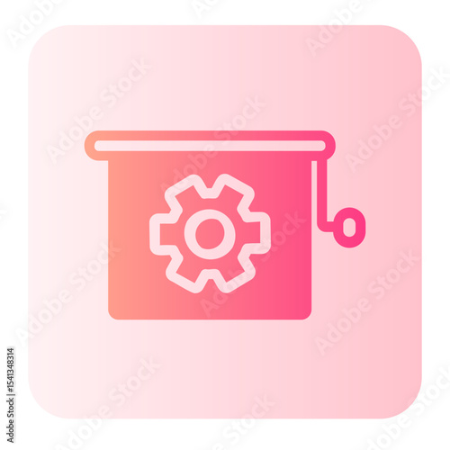 presentation gradient icon