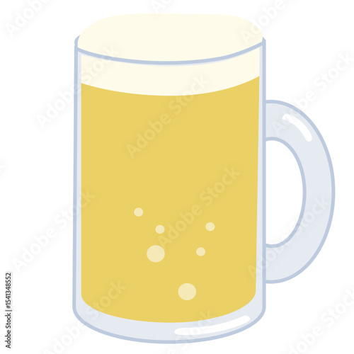  夏　ビール　生ビール　お酒　乾杯　ジョッキ