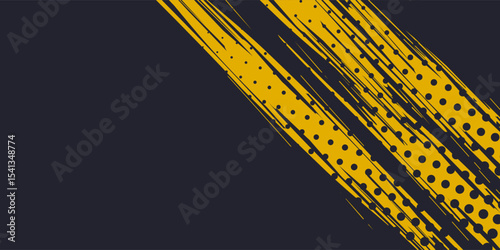 Sports background design with abstract modern template. Abstract Yellow Black Scratch Grunge Texture Background
