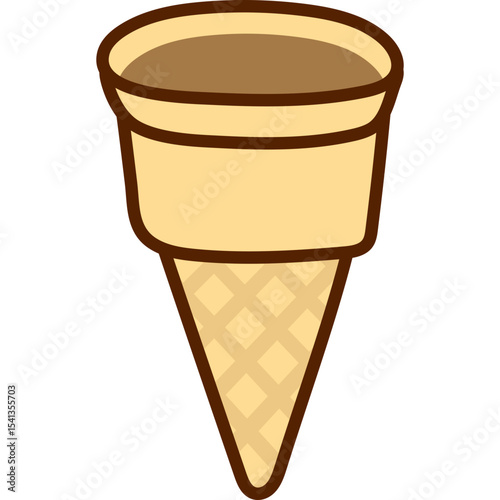 Empty Ice Cream Cone