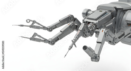 Surgical Robot Futuristic PNG