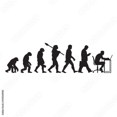silhouettes of people