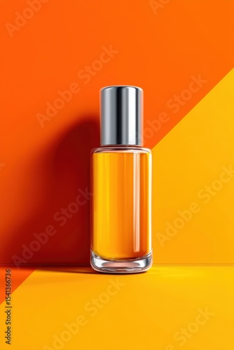 Vibrant serum mockup showcasing an artistic representation of skin care product texture