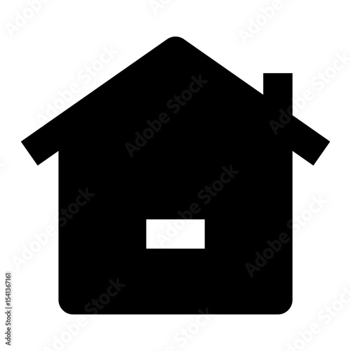 smart home solid icon set