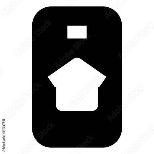 smart home solid icon set