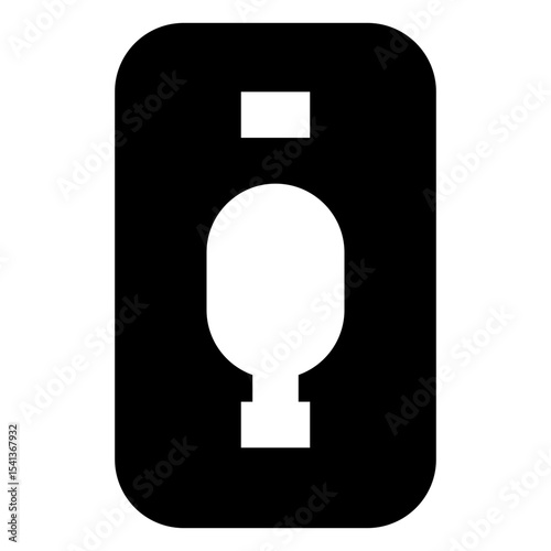 smart home solid icon set