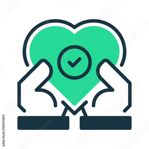 Integrity line icon. Universal creative premium symbol. Vector sign icon logo template. Vector illustration